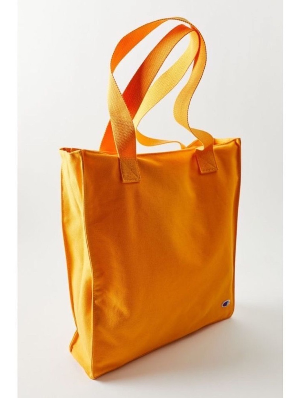Champion Urban Outfitters 
Exclusive Canvas Zip Tote Bag Yellow book bag school - Picture 2 of 16